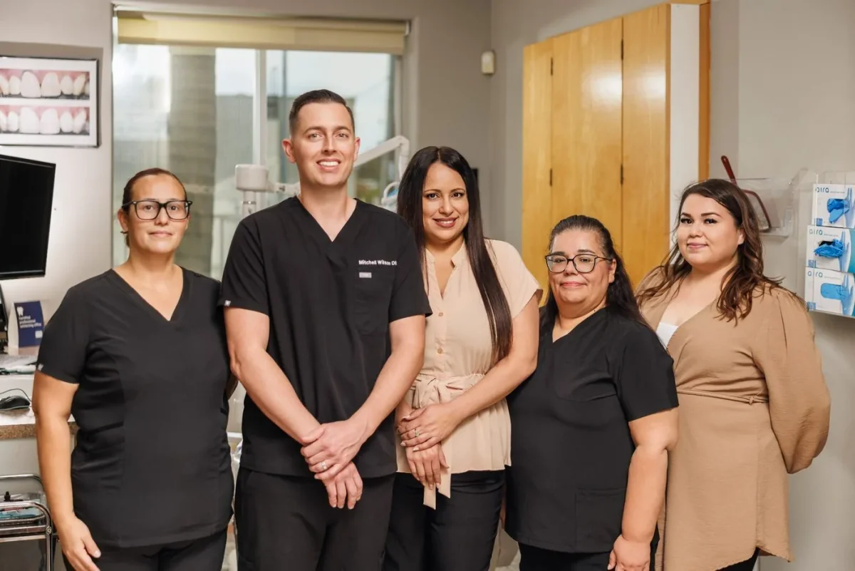 Dr. Mitchell Wilson and the Paradise Dental Group team